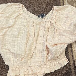 French Connection Textured Blouse